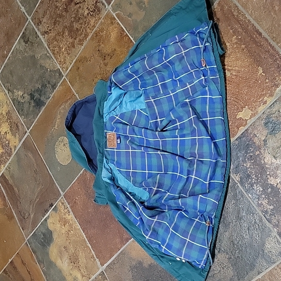 Vintage Nuovo Jeanswear Attached Hoodie Flannel lined Jacket - Picture 4 of 7